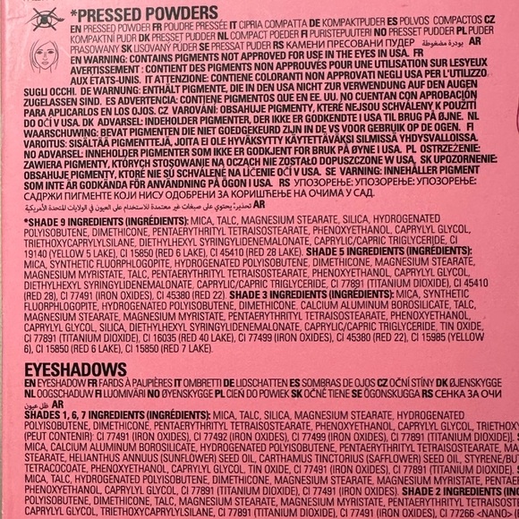 Revolution X Pink Ladies eye shadow palette featuring 9 different shades. - Picture 3 of 5